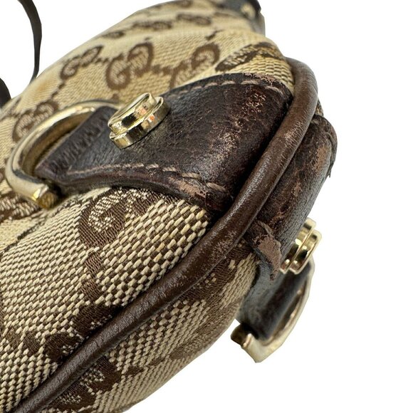 GUCCI Brown Leather Shoulder Bag - Picture 8 of 12